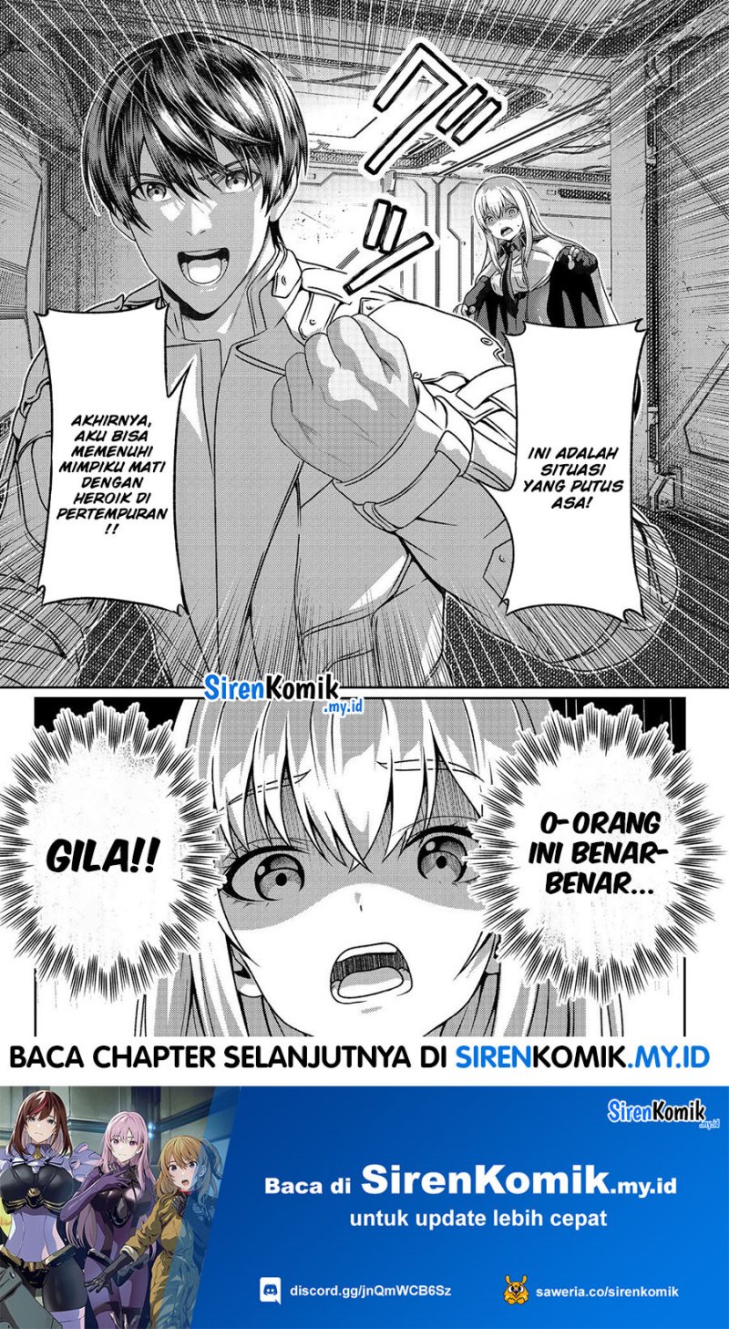 “Koko wa Makasete Sakini Ike!” wo shitai Shinitagari no Nozomanu Uchuu Gekokujou chapter 3