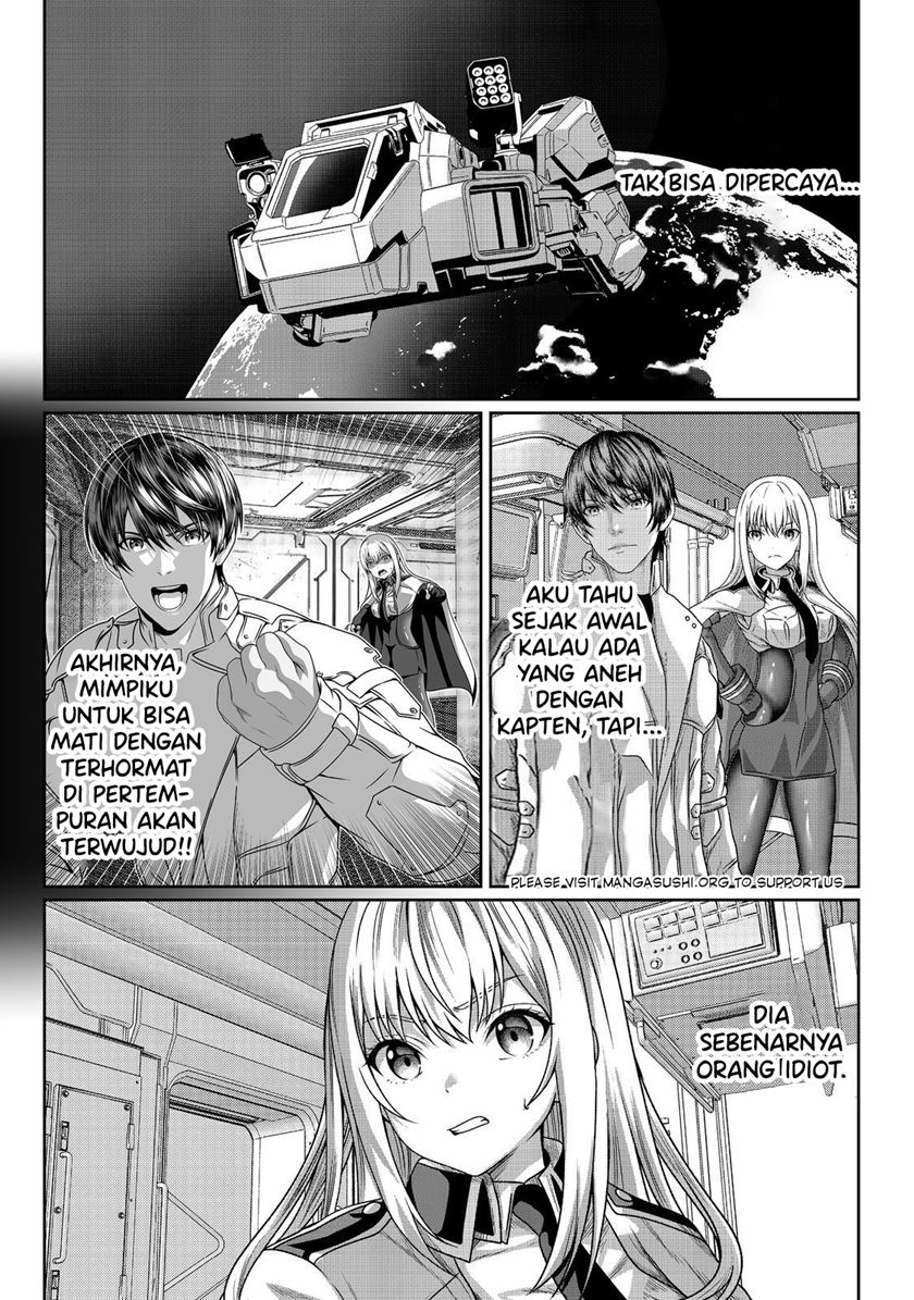“Koko wa Makasete Sakini Ike!” wo shitai Shinitagari no Nozomanu Uchuu Gekokujou chapter 4
