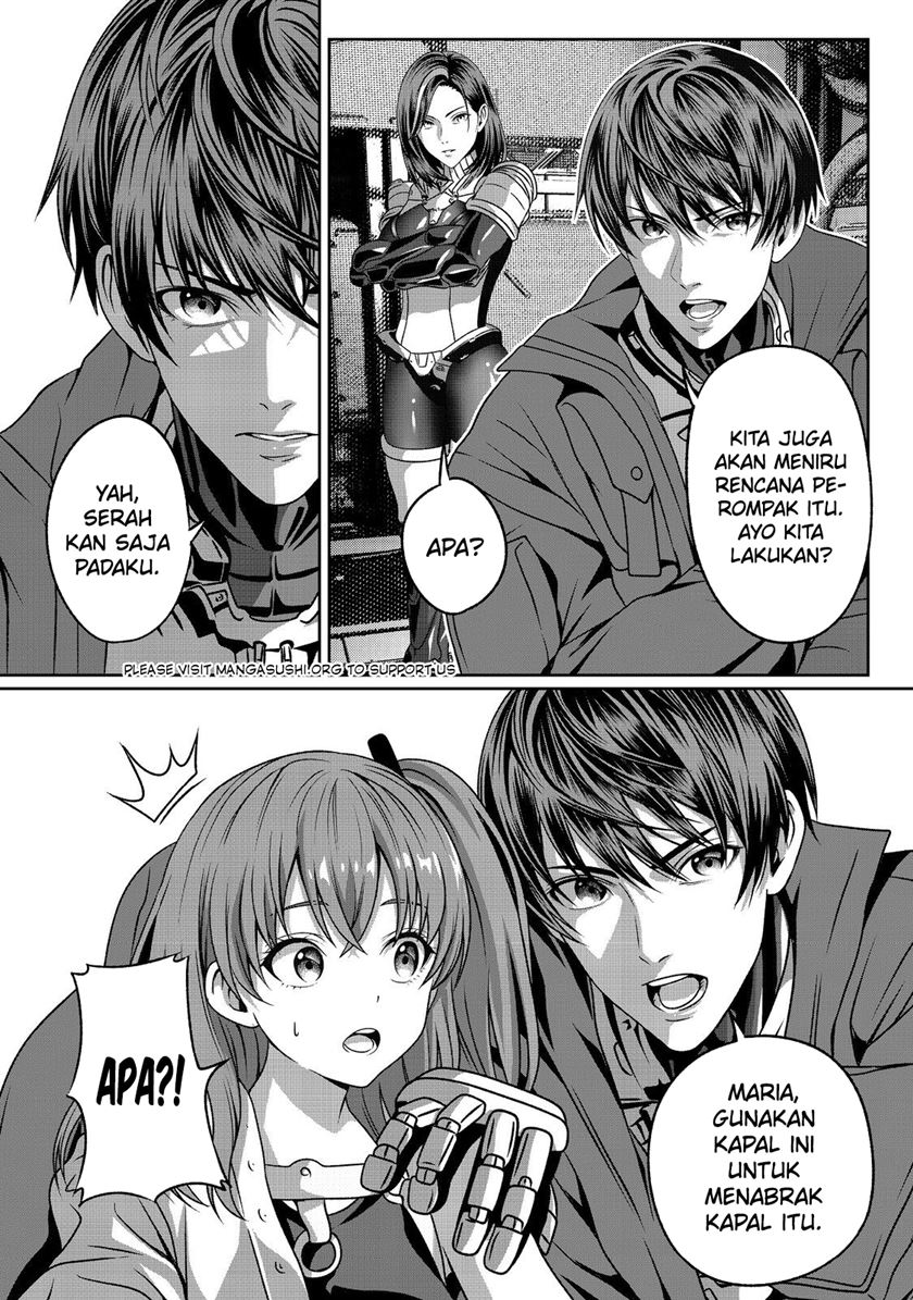 “Koko wa Makasete Sakini Ike!” wo shitai Shinitagari no Nozomanu Uchuu Gekokujou chapter 4