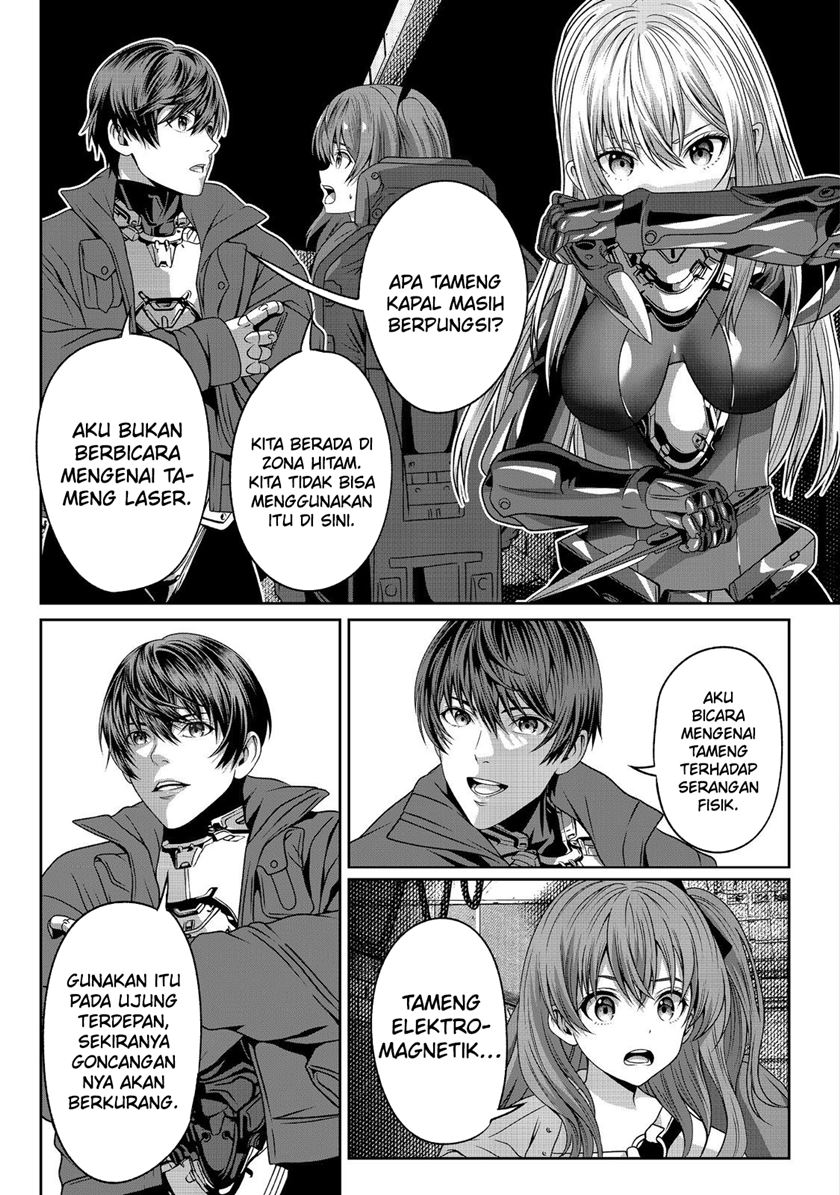 “Koko wa Makasete Sakini Ike!” wo shitai Shinitagari no Nozomanu Uchuu Gekokujou chapter 4