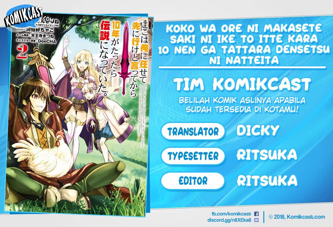 Koko wa Ore ni Makasete Saki ni Ike to Itte kara 10 Nen ga Tattara Densetsu ni Natteita. Chapter 11.5 Bahasa Indonesia