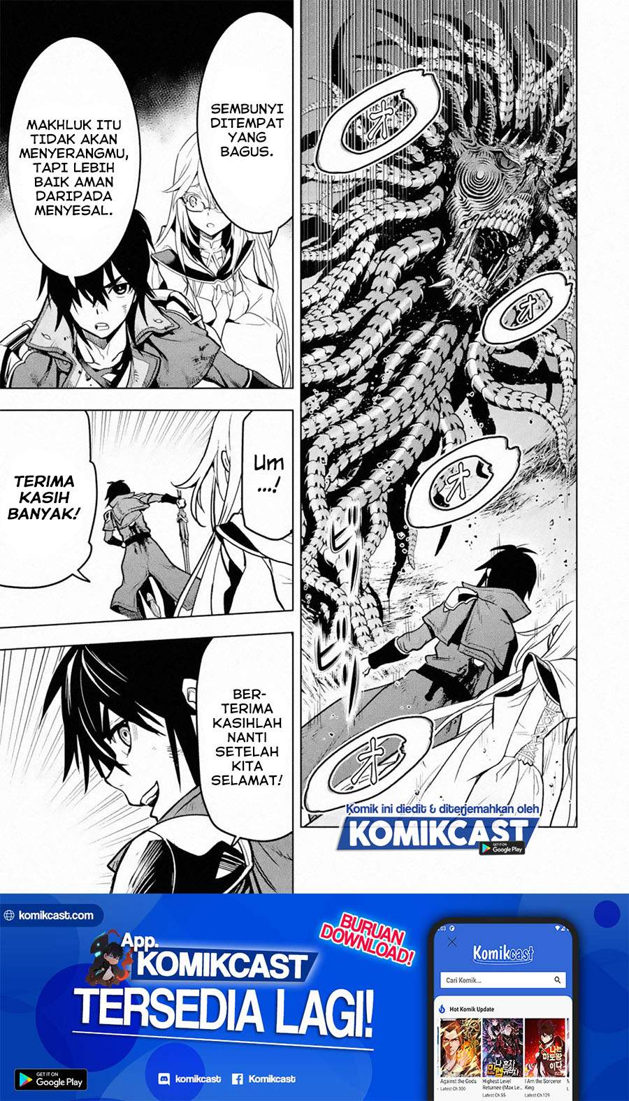 Koko wa Ore ni Makasete Saki ni Ike to Itte kara 10 Nen ga Tattara Densetsu ni Natteita. Chapter 17.1 Bahasa Indonesia