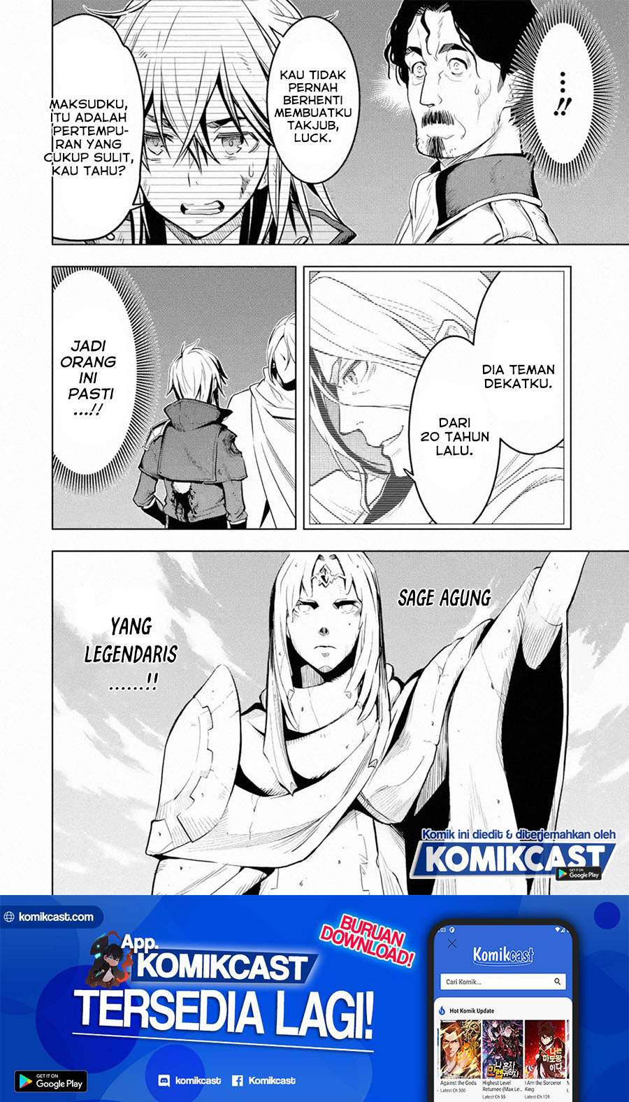 Koko wa Ore ni Makasete Saki ni Ike to Itte kara 10 Nen ga Tattara Densetsu ni Natteita. Chapter 17.1 Bahasa Indonesia