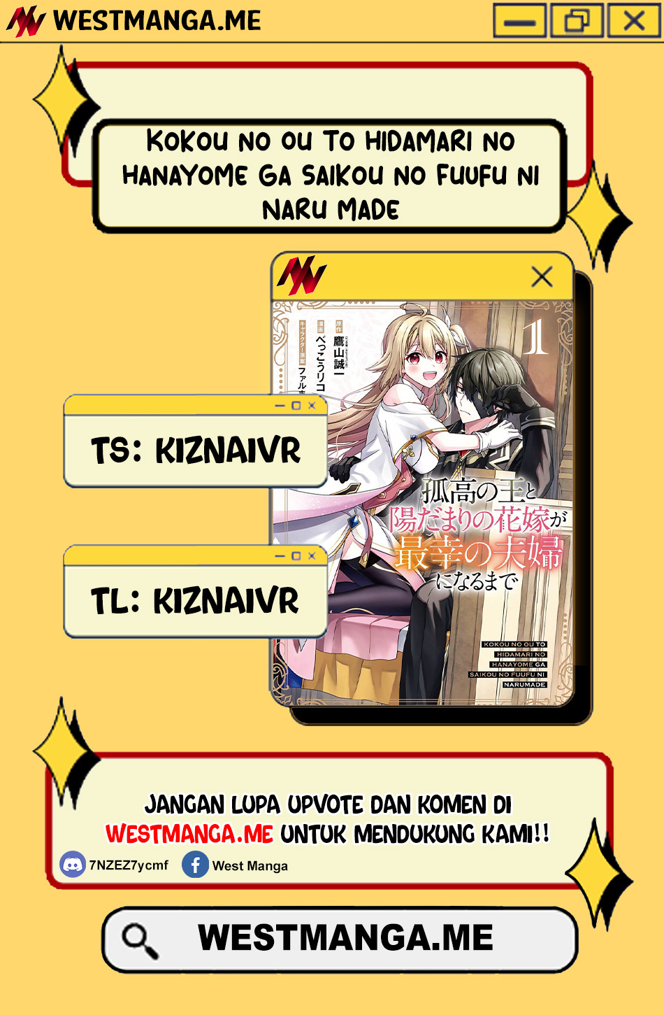 Kokou no Ou to Hidamari no Hanayome ga Saikou no Fuufu ni Naru made Chapter 02 Bahasa Indonesia