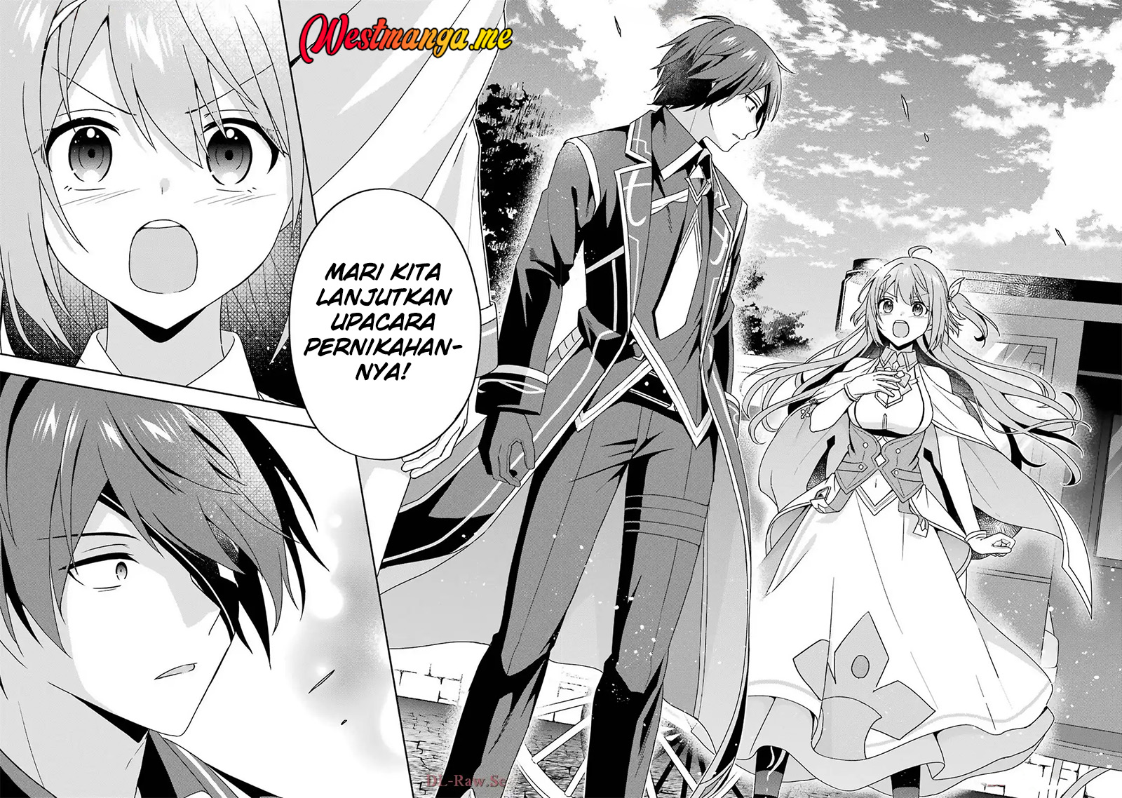 Kokou no Ou to Hidamari no Hanayome ga Saikou no Fuufu ni Naru made Chapter 02 Bahasa Indonesia