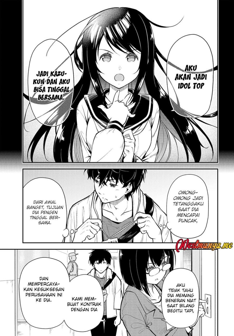 Kokuminteki Idol ni natta Osananajimi ga, Boro Apartment ni Sunderu Ore no Tonari ni Hikkoshite Kita Ken chapter 5