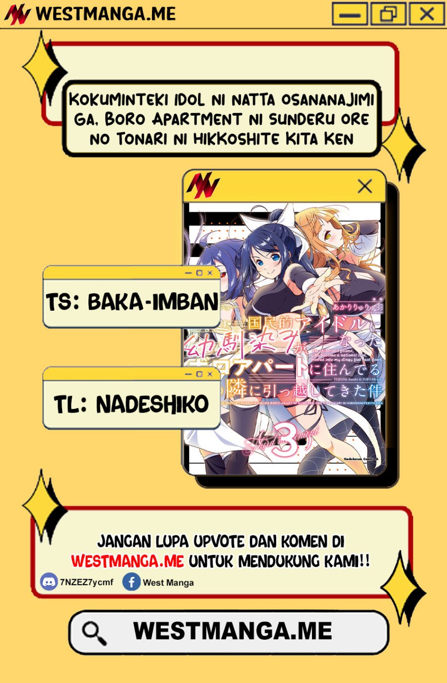 Kokuminteki Idol ni natta Osananajimi ga, Boro Apartment ni Sunderu Ore no Tonari ni Hikkoshite Kita Ken chapter 6