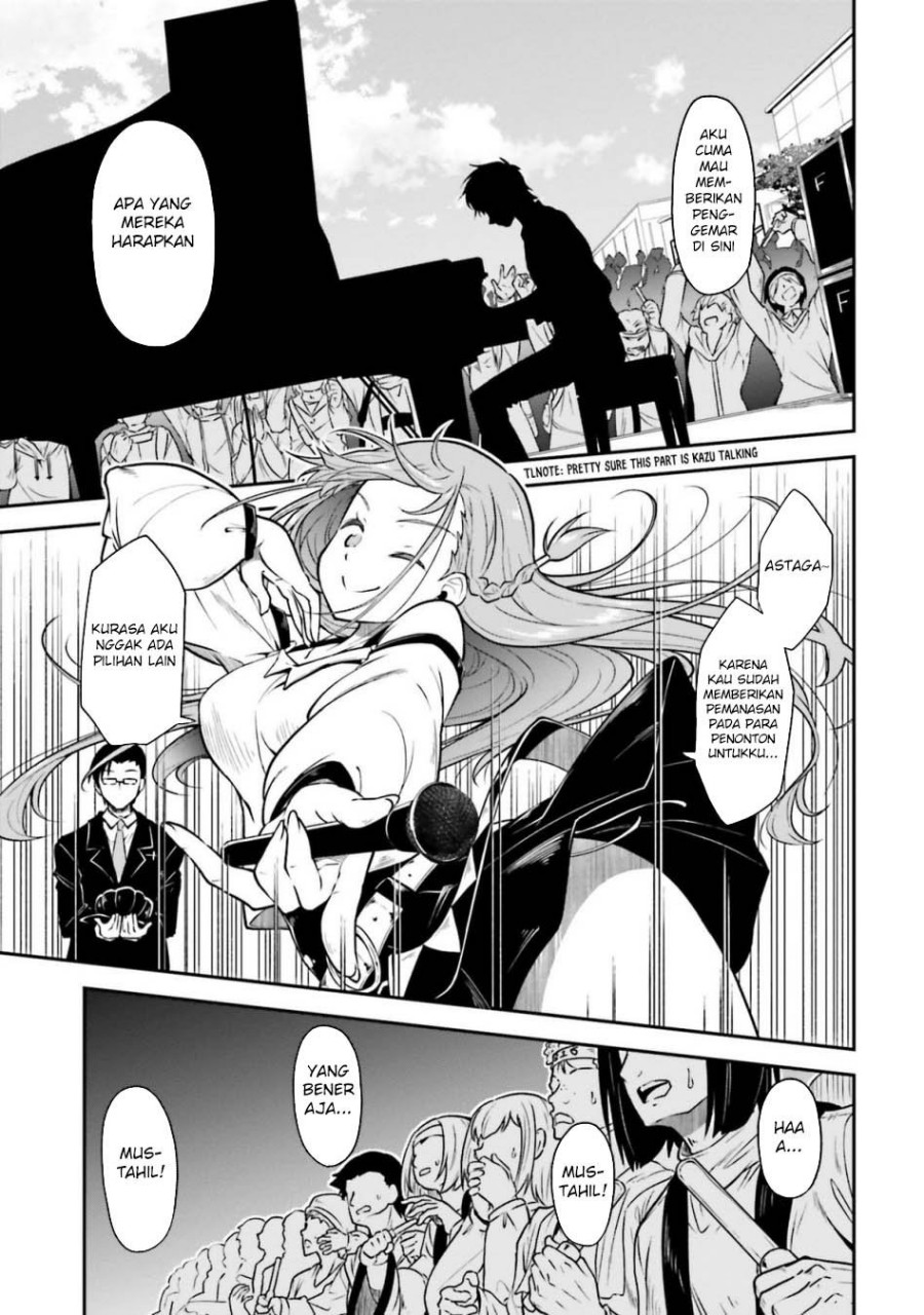 Kokuminteki Idol ni natta Osananajimi ga, Boro Apartment ni Sunderu Ore no Tonari ni Hikkoshite Kita Ken chapter 12