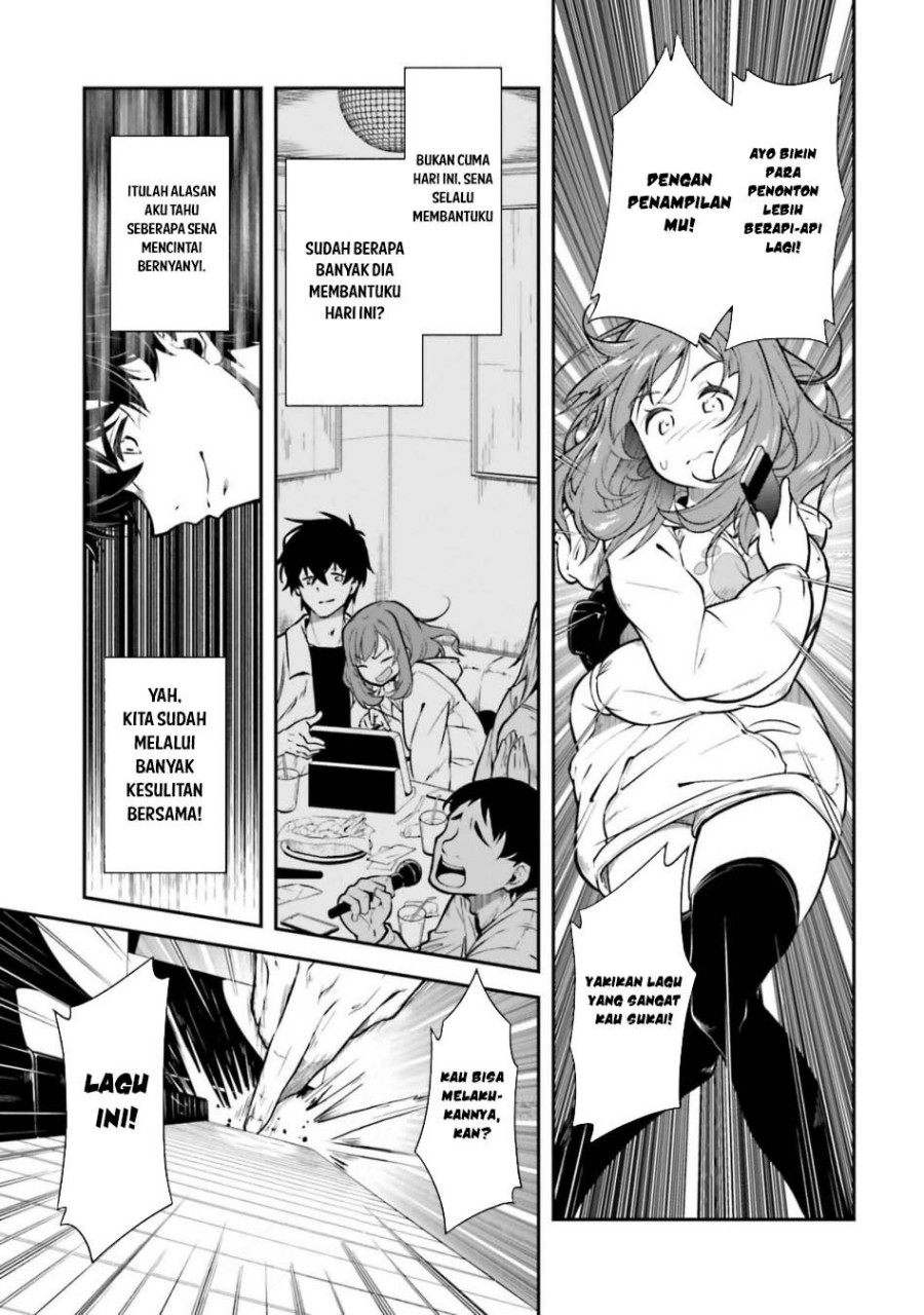 Kokuminteki Idol ni natta Osananajimi ga, Boro Apartment ni Sunderu Ore no Tonari ni Hikkoshite Kita Ken chapter 12