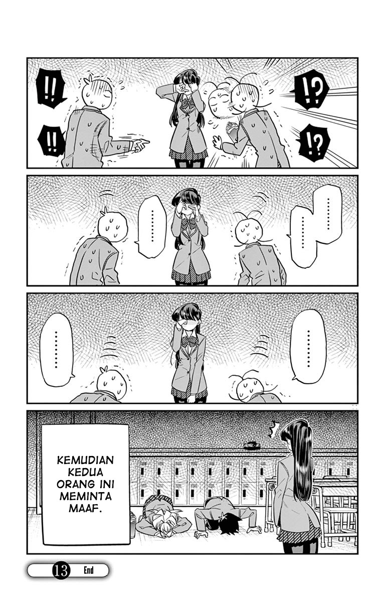 Komi san wa Komyushou Desu chapter 13