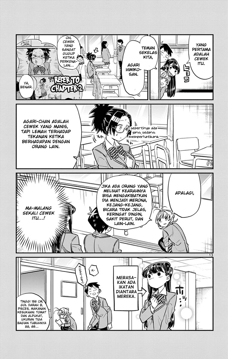 Komi san wa Komyushou Desu Chapter 14