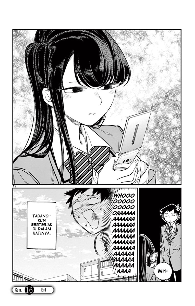 Komi san wa Komyushou Desu chapter 16