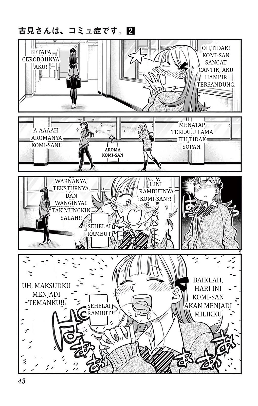 Komi san wa Komyushou Desu Chapter 23 Bahasa Indonesia