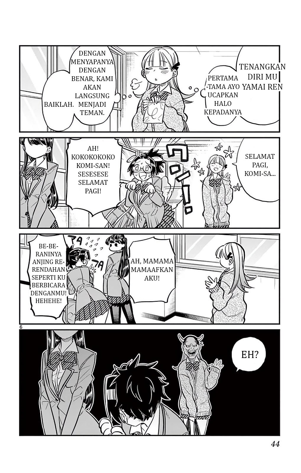 Komi san wa Komyushou Desu Chapter 23 Bahasa Indonesia