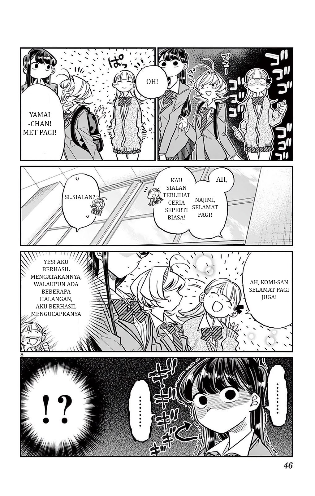 Komi san wa Komyushou Desu Chapter 23 Bahasa Indonesia