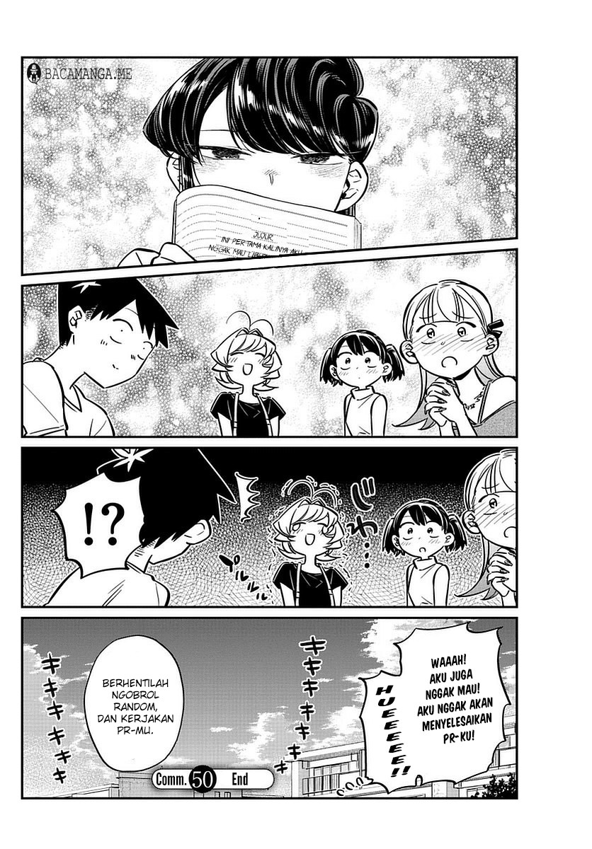 Komi san wa Komyushou Desu chapter 50