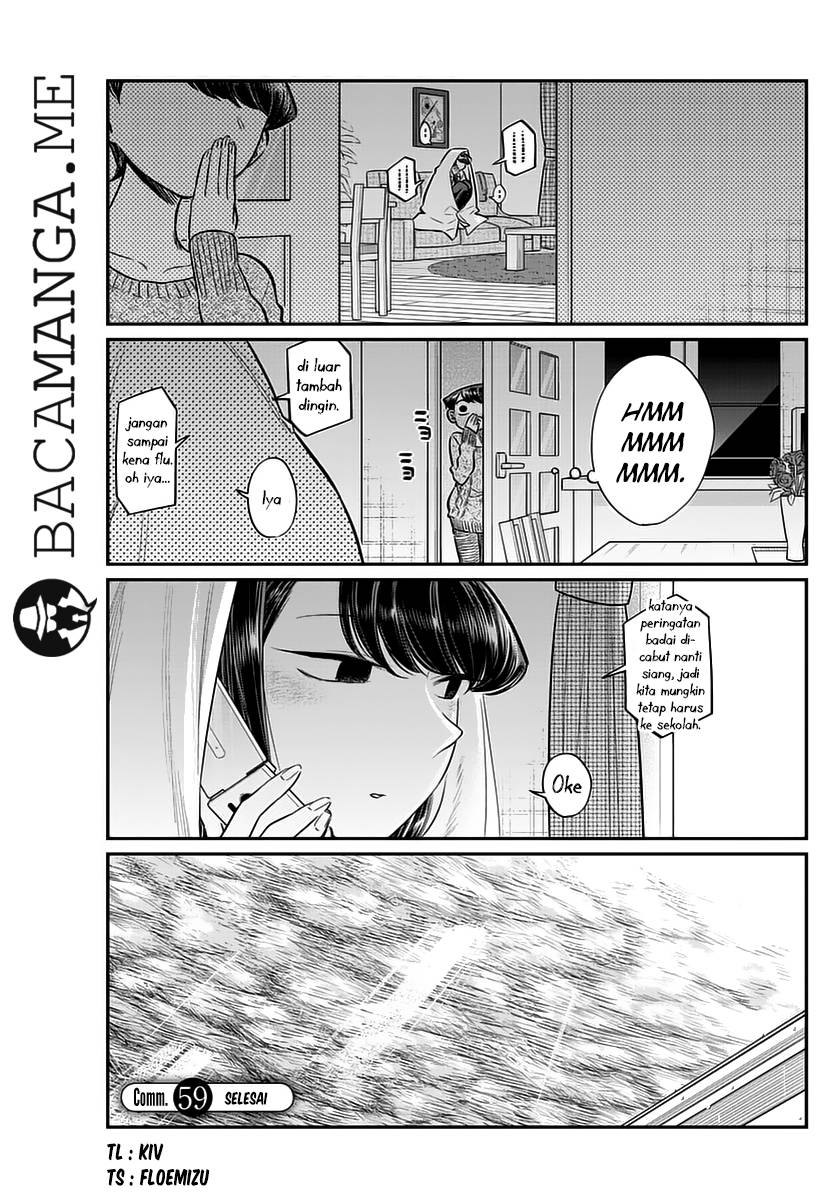 Komi san wa Komyushou Desu Chapter 59 Bahasa Indonesia