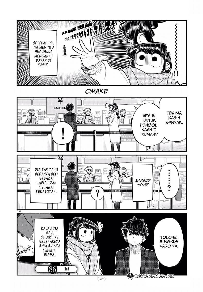 Komi san wa Komyushou Desu Chapter 86 Bahasa Indonesia