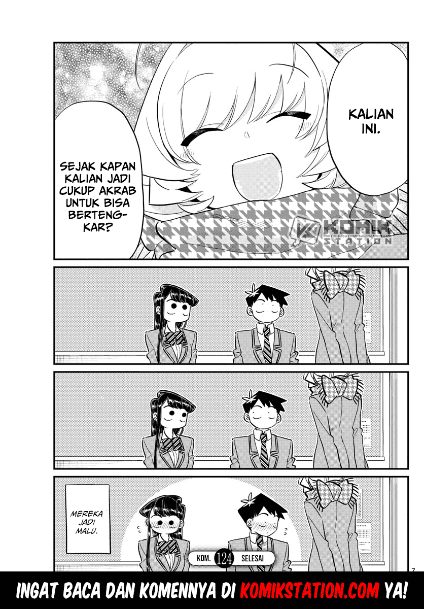 Komi san wa Komyushou Desu chapter 124