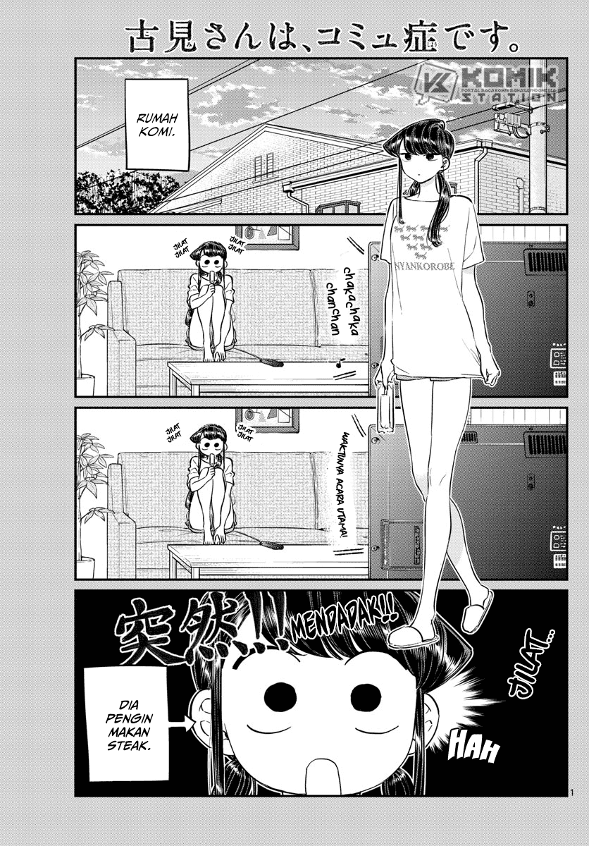 Komi san wa Komyushou Desu Chapter 139 Bahasa Indonesia