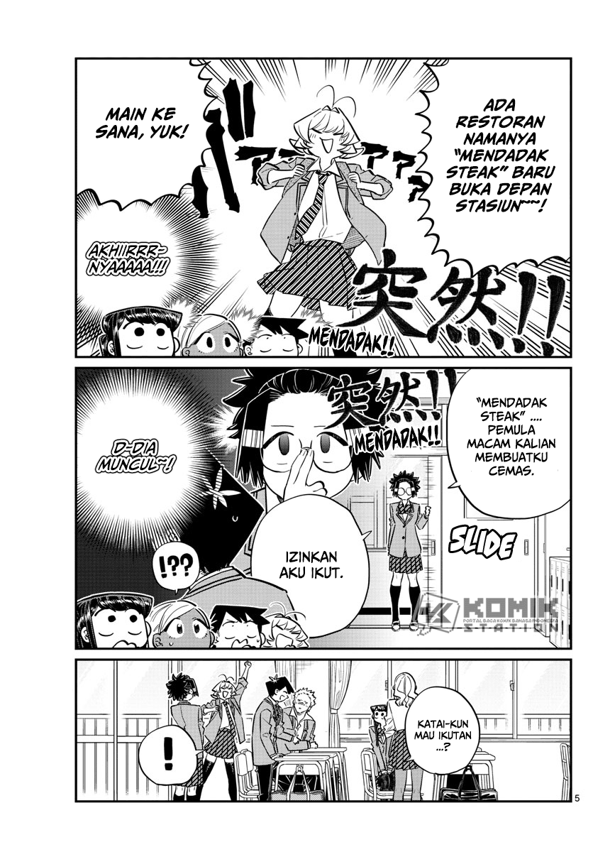 Komi san wa Komyushou Desu Chapter 139 Bahasa Indonesia