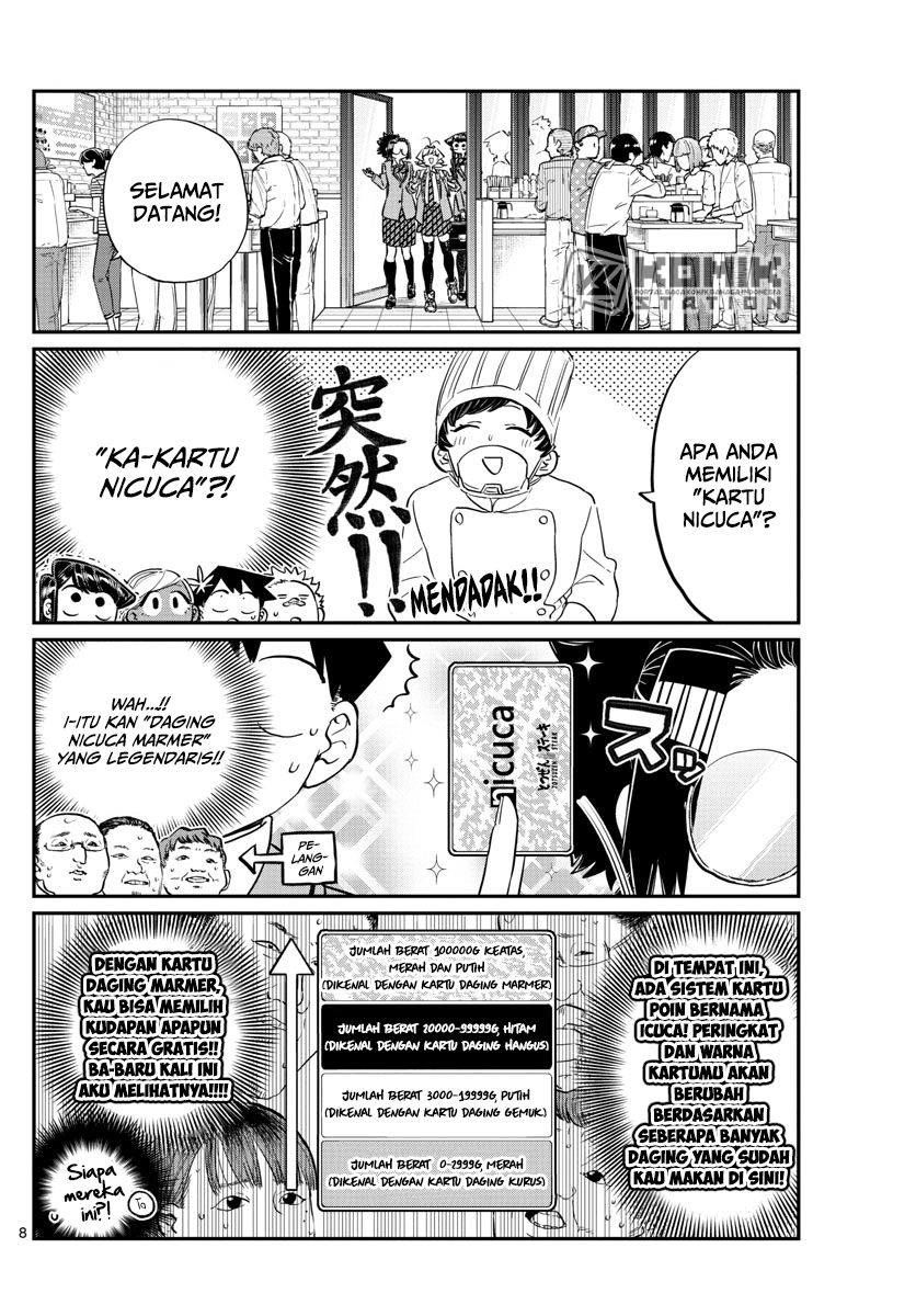 Komi san wa Komyushou Desu Chapter 139 Bahasa Indonesia