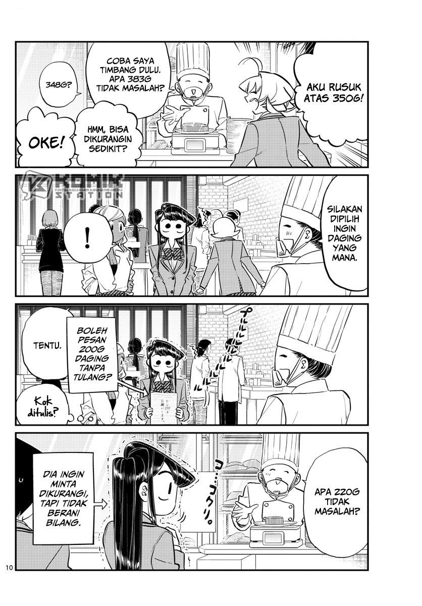Komi san wa Komyushou Desu Chapter 139 Bahasa Indonesia