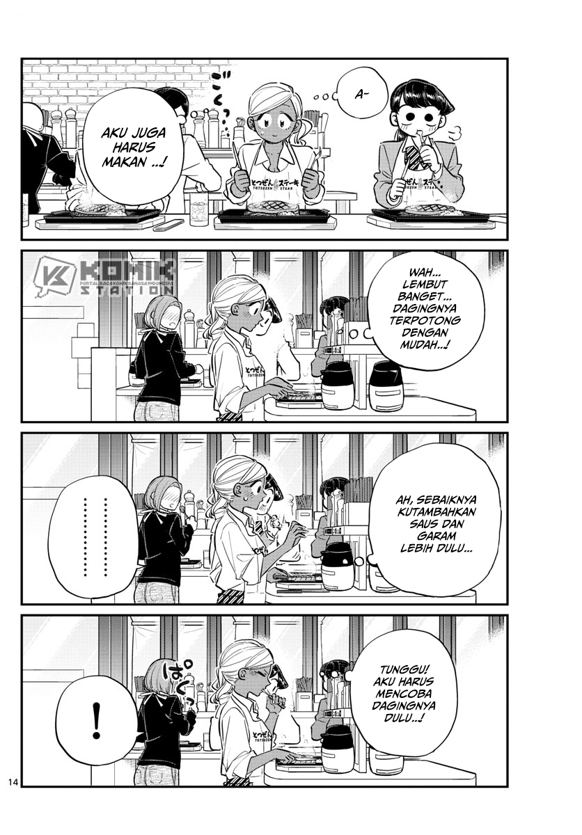 Komi san wa Komyushou Desu Chapter 139 Bahasa Indonesia