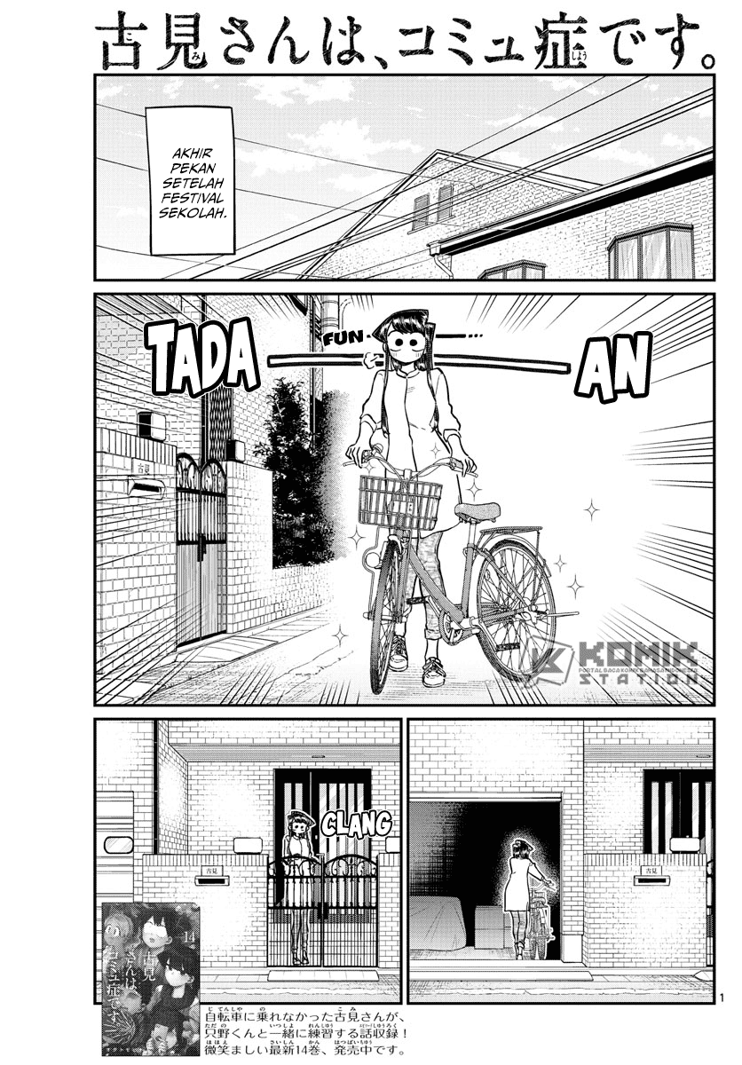 Komi san wa Komyushou Desu Chapter 214 Bahasa Indonesia