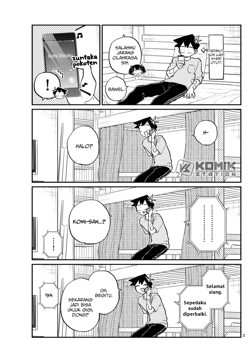 Komi san wa Komyushou Desu Chapter 214 Bahasa Indonesia