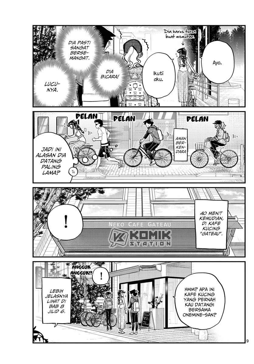 Komi san wa Komyushou Desu Chapter 214 Bahasa Indonesia