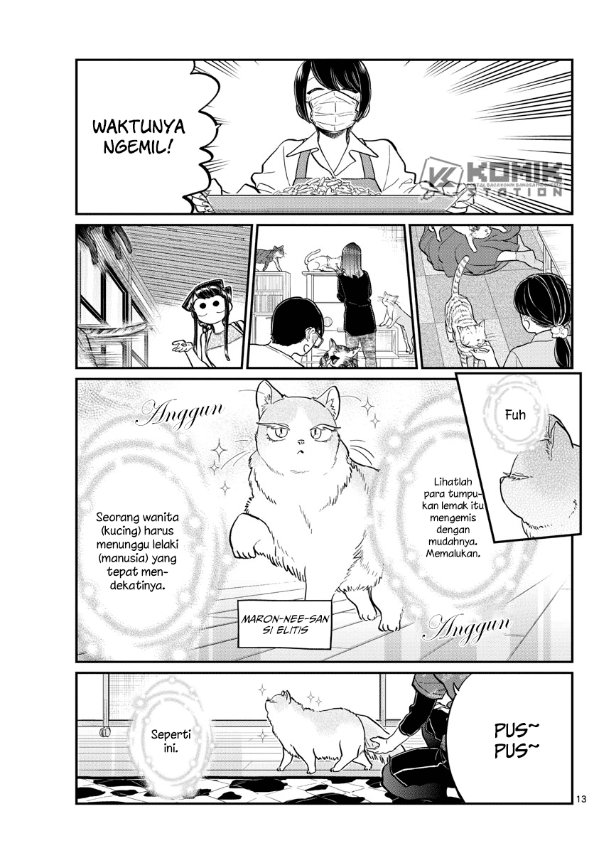 Komi san wa Komyushou Desu Chapter 214 Bahasa Indonesia