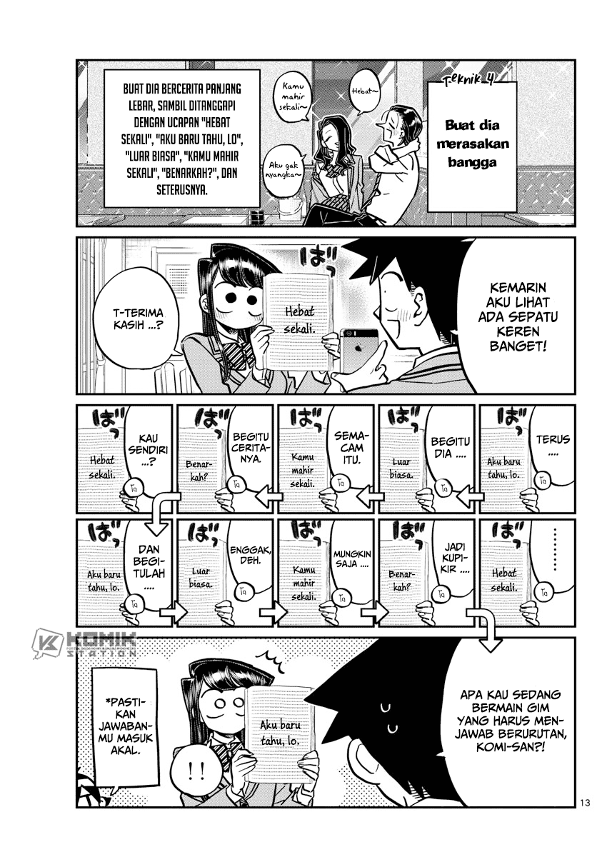 Komi san wa Komyushou Desu Chapter 240 Bahasa Indonesia