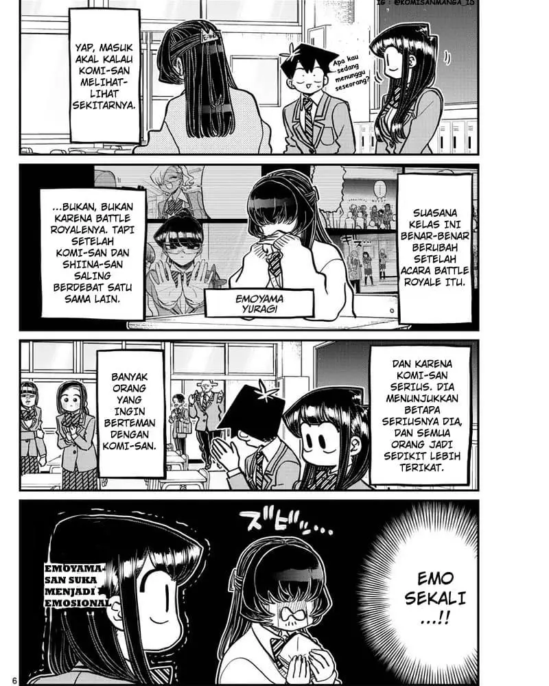 Komi san wa Komyushou Desu chapter 341