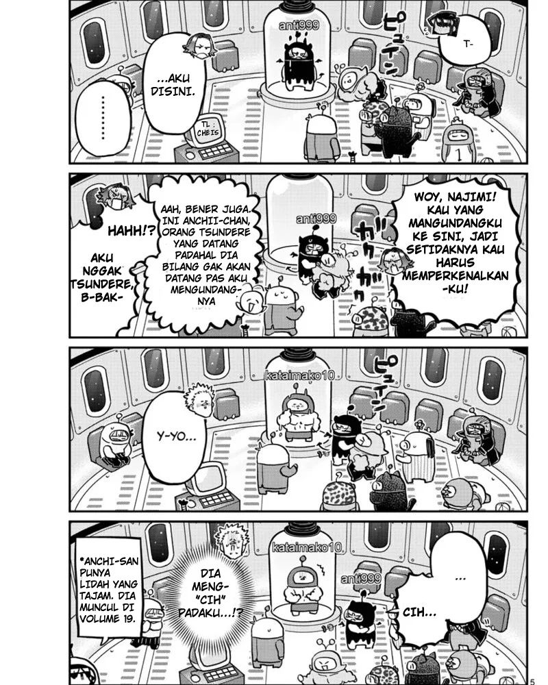 Komi san wa Komyushou Desu Chapter 352 Bahasa Indonesia
