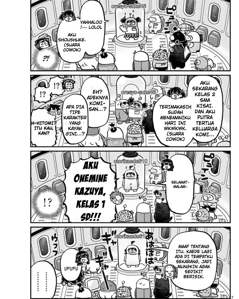Komi san wa Komyushou Desu Chapter 352 Bahasa Indonesia