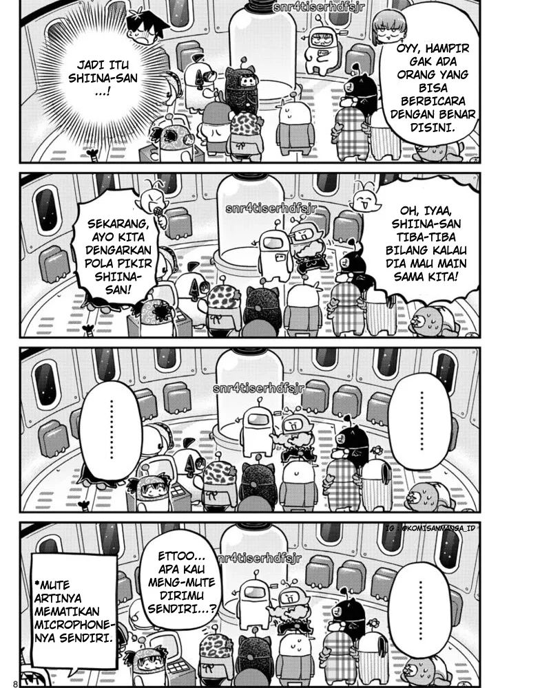 Komi san wa Komyushou Desu Chapter 352 Bahasa Indonesia