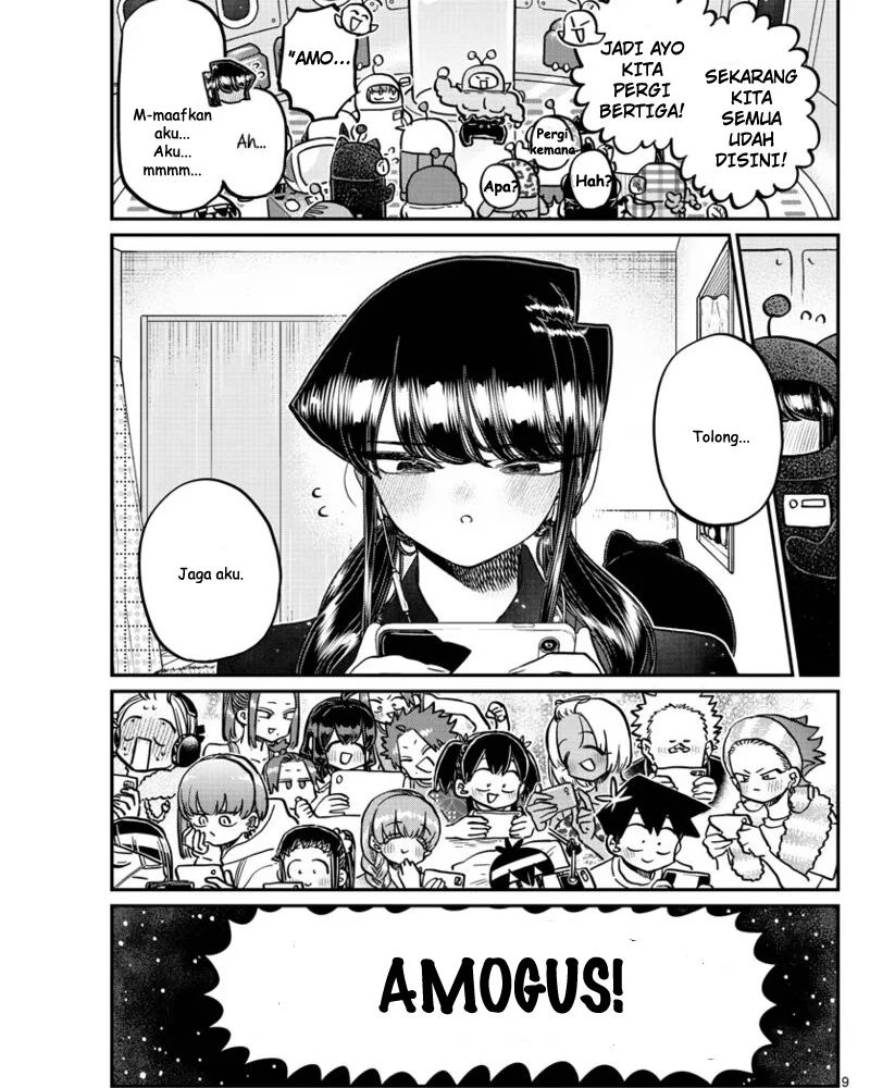 Komi san wa Komyushou Desu Chapter 352 Bahasa Indonesia