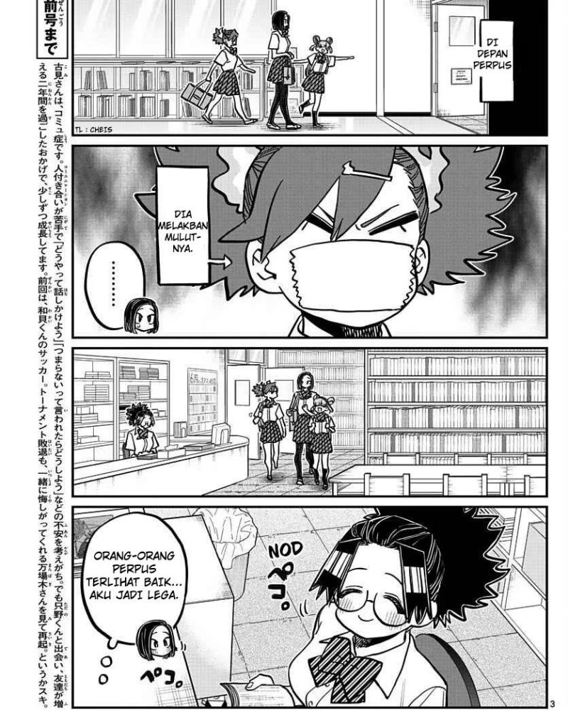 Komi san wa Komyushou Desu Chapter 371 Bahasa Indonesia