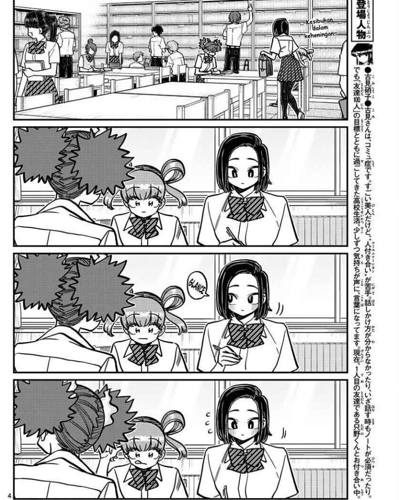 Komi san wa Komyushou Desu Chapter 371 Bahasa Indonesia