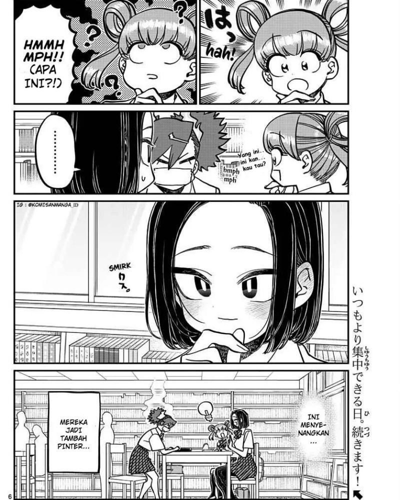 Komi san wa Komyushou Desu Chapter 371 Bahasa Indonesia