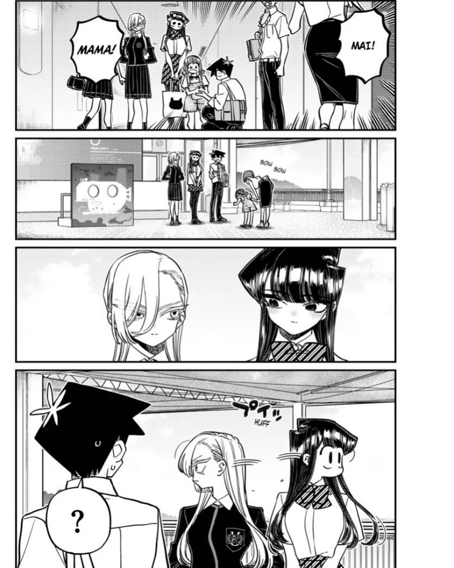 Komi san wa Komyushou Desu chapter 384