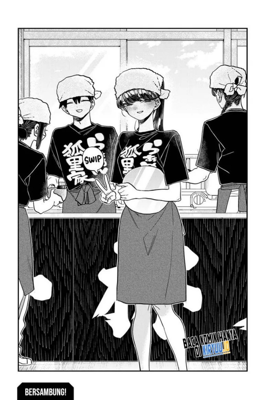 Komi san wa Komyushou Desu Chapter 451 Bahasa Indonesia