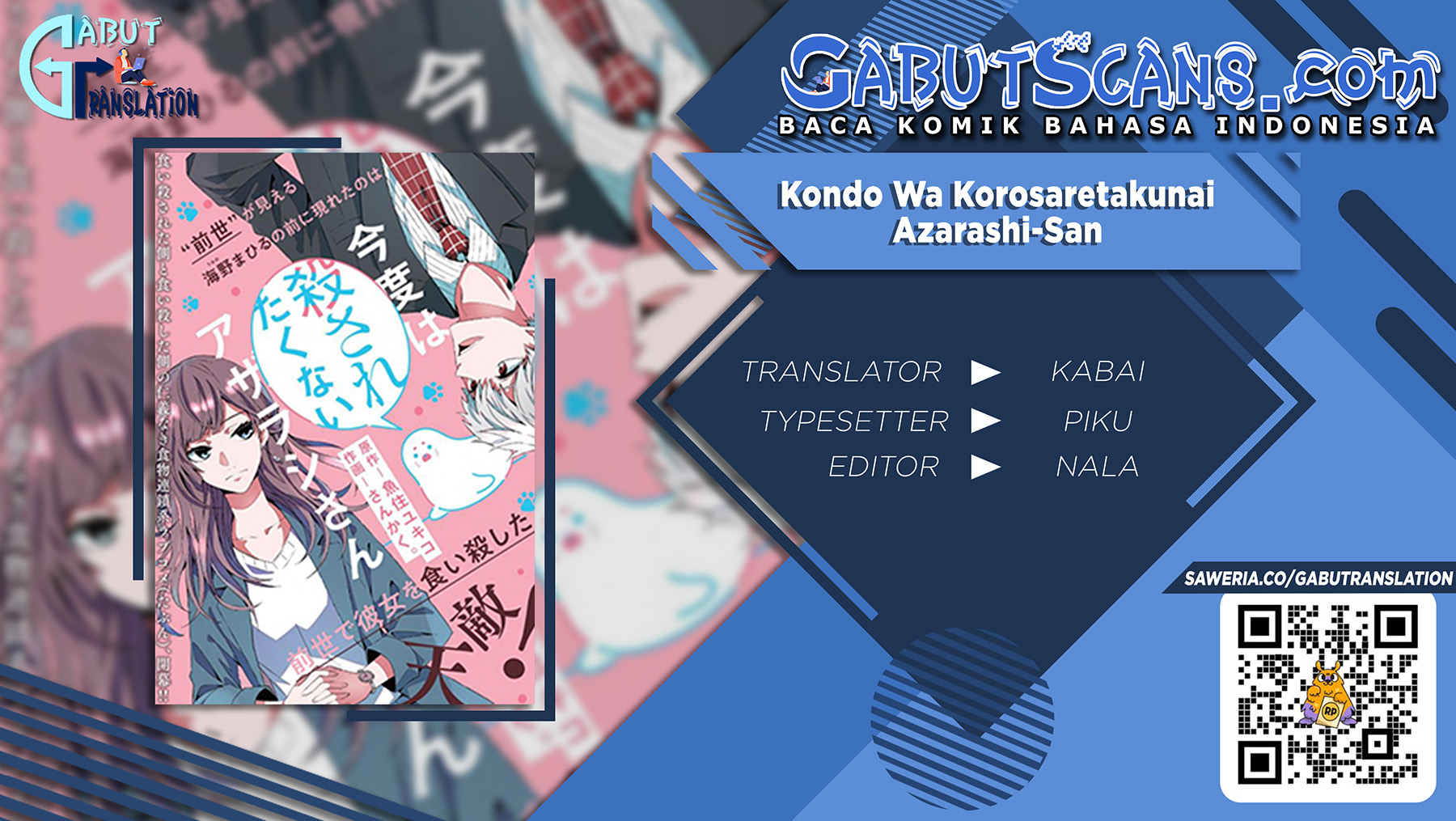 Dilarang COPAS - situs resmi www.mangacanblog.com - Komik kondo wa korosaretakunai azarashi san 000 - chapter 0 1 Indonesia kondo wa korosaretakunai azarashi san 000 - chapter 0 Terbaru 0|Baca Manga Komik Indonesia|Mangacan