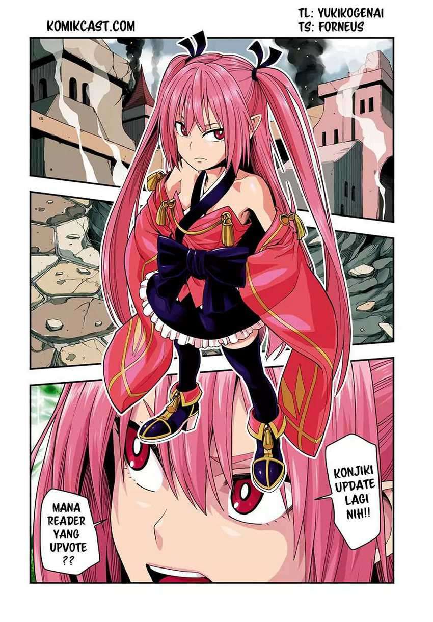 Konjiki no Moji Tsukai Chapter 71 Bahasa Indonesia