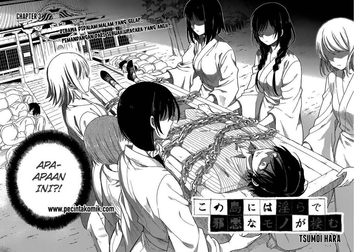 Kono Shima ni wa Midara de Jaaku na Mono ga Sumu chapter 3