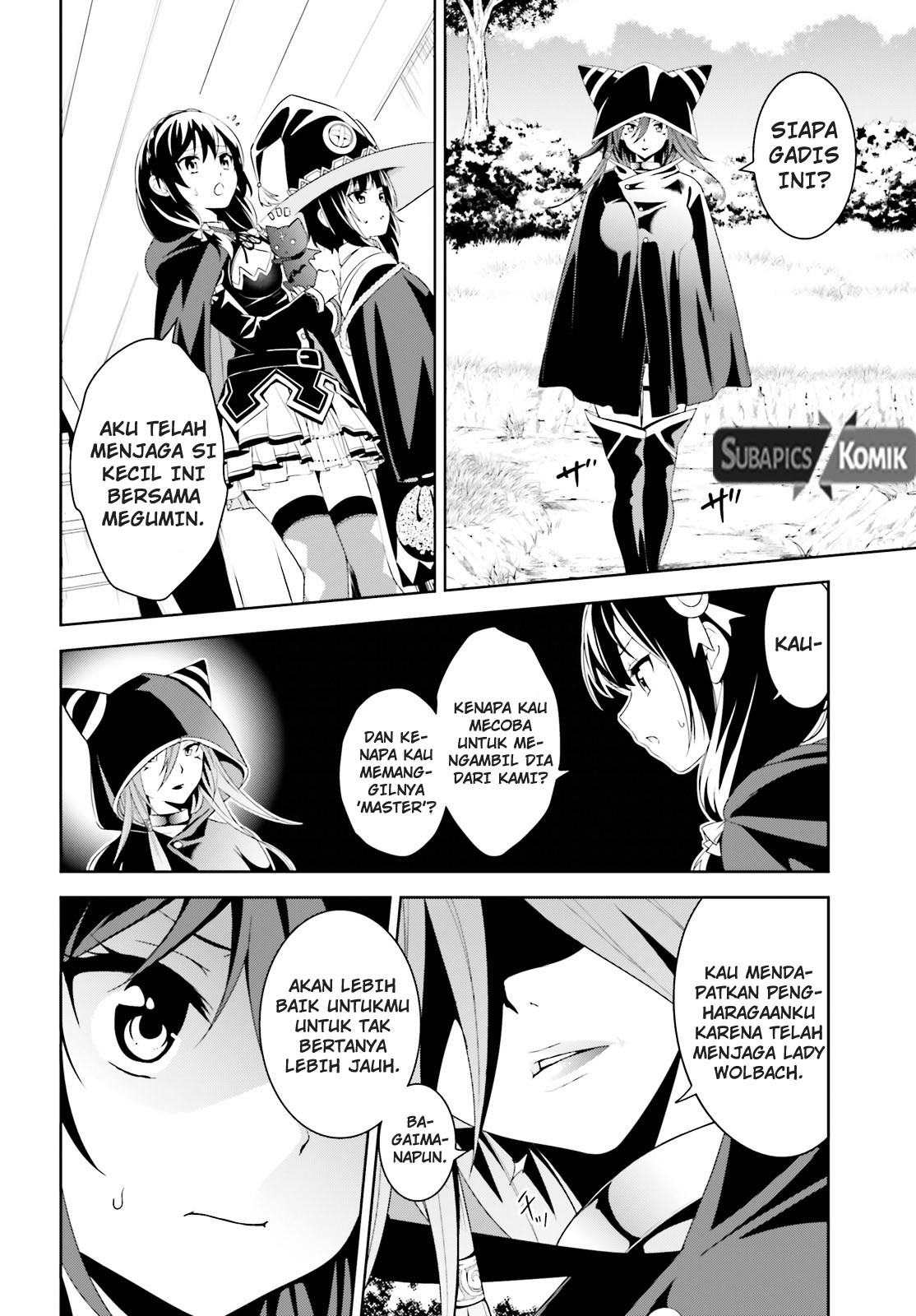 Kono Subarashii Sekai ni Bakuen wo! Chapter 8 Bahasa Indonesia
