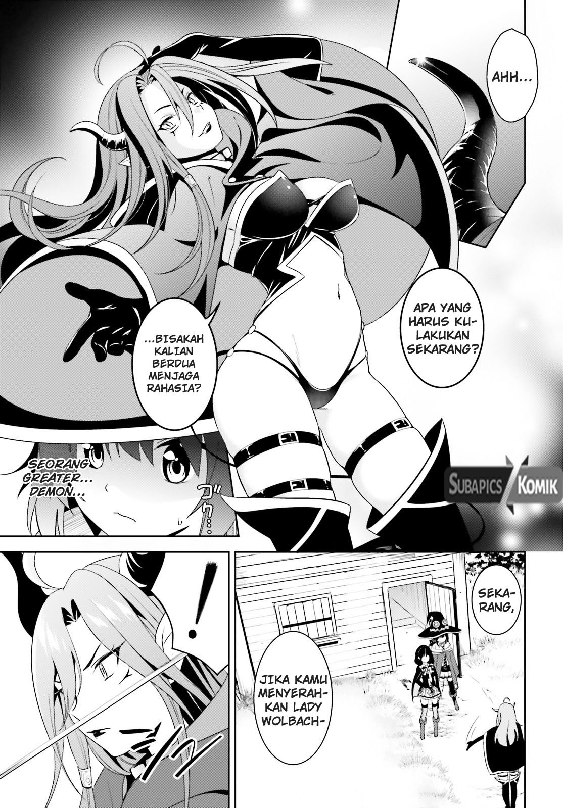 Kono Subarashii Sekai ni Bakuen wo! Chapter 8 Bahasa Indonesia