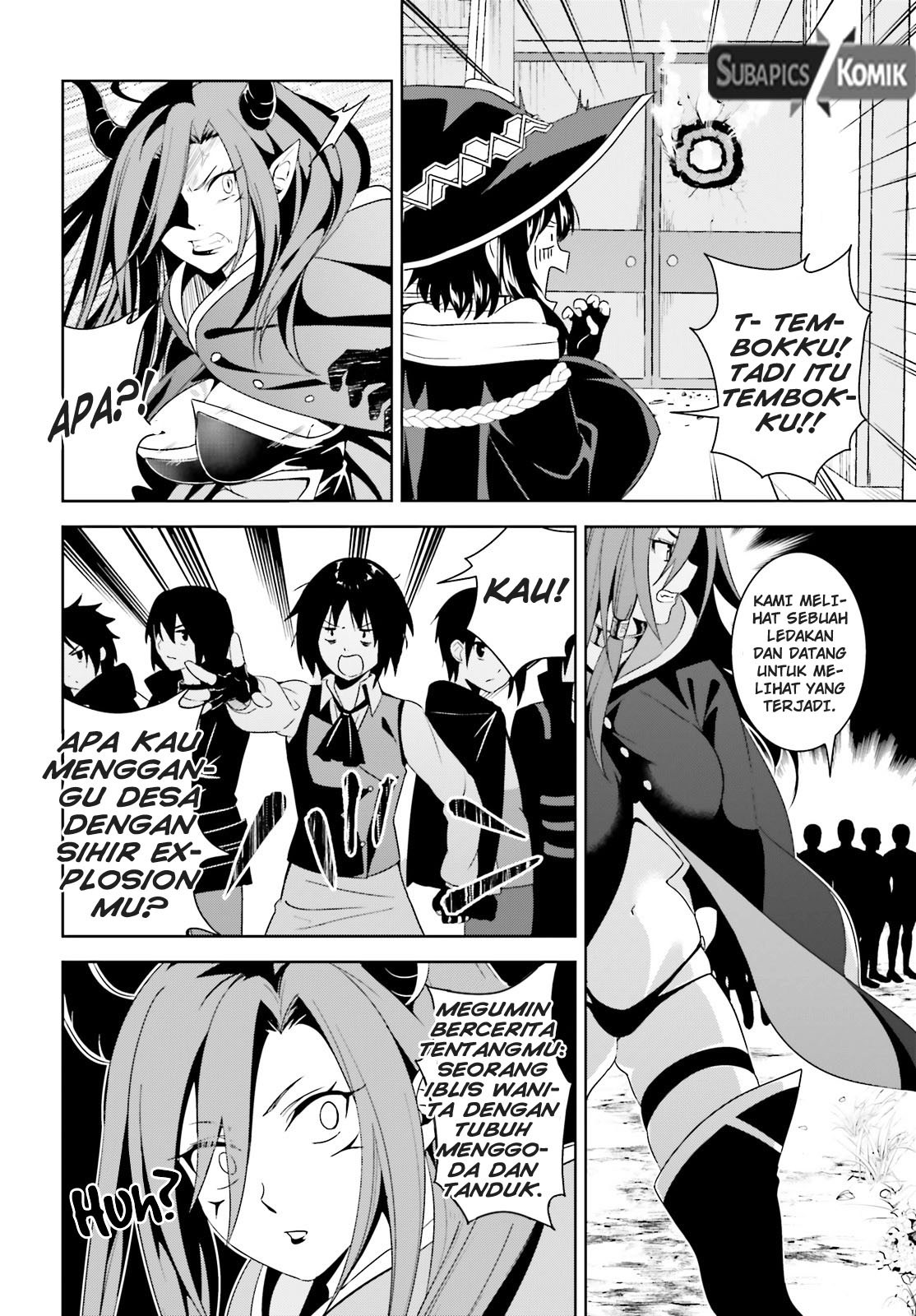 Kono Subarashii Sekai ni Bakuen wo! Chapter 8 Bahasa Indonesia