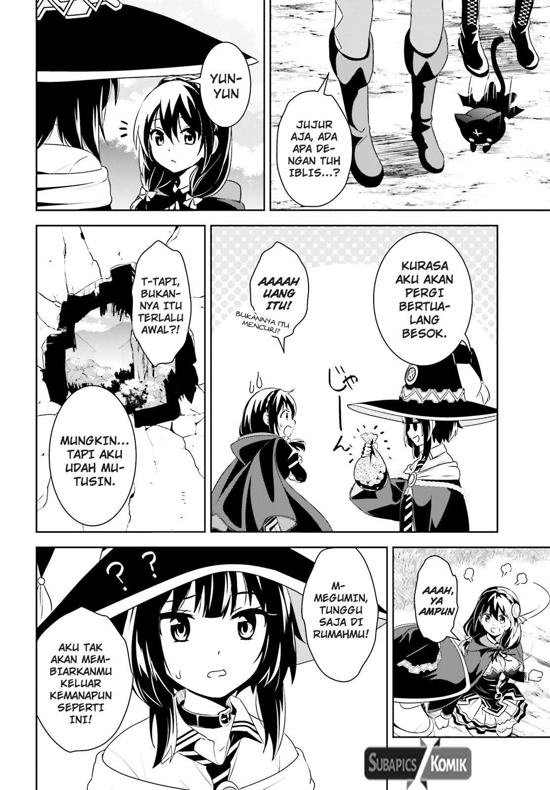 Kono Subarashii Sekai ni Bakuen wo! Chapter 8 Bahasa Indonesia